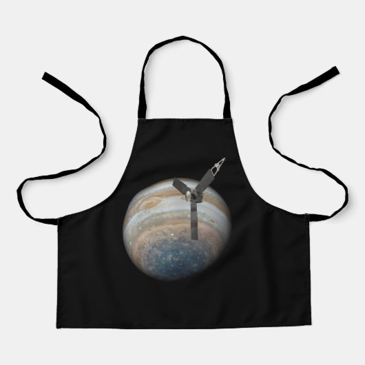 Juno Spacecraft bij Planet Jupiter Schort (Voorkant)