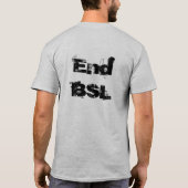 Juno wil BSL beëindigen T-shirt (Achterkant)