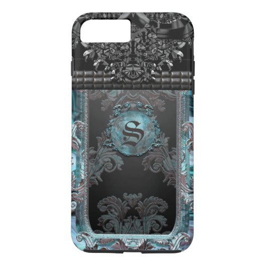 Junobeau Peshfyee Gotisch Uniek Monogram Case-Mate iPhone Case (Achterkant)