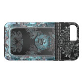 Junobeau Peshfyee Gotisch Uniek Monogram Case-Mate iPhone Case (Achterkant (Horizontaal))