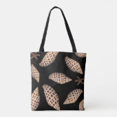 Junonia Zeeschelp Zwarte Tote Bag (Achterkant)