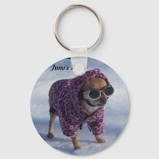 Juno's Winter Wonderland Sleutelhanger (Voorkant)