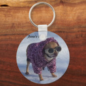 Juno's Winter Wonderland Sleutelhanger (Voorkant)