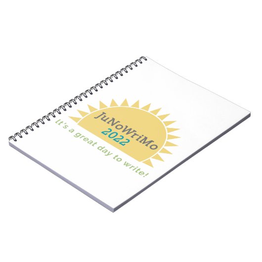 JuNoWriMo 2022 Notitieboek (Linkerzijde)