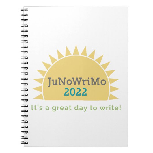 JuNoWriMo 2022 Notitieboek (Voorkant)