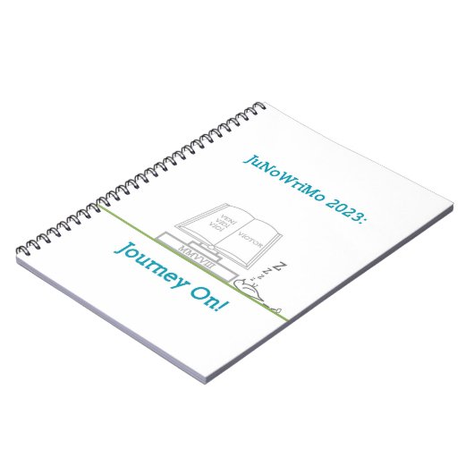 JuNoWriMo 2023 Notitieboek (Linkerzijde)