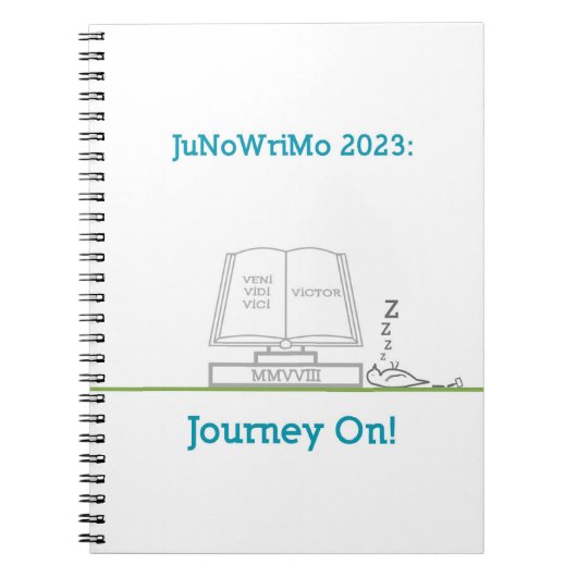 JuNoWriMo 2023 Notitieboek (Voorkant)