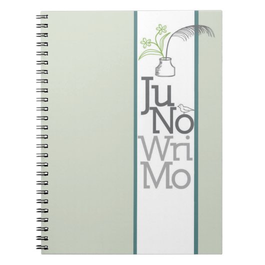 JuNoWriMo Inkwell-laptop Notitieboek (Voorkant)