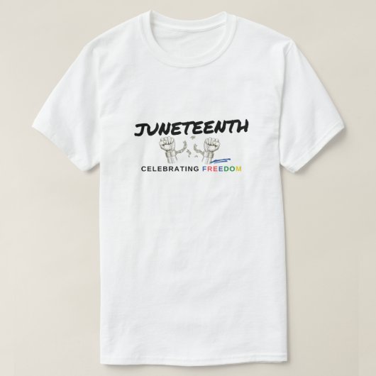 JUNTEENTH - Alle leeftijden, geslachten, maten en  T-shirt (Design voorkant)