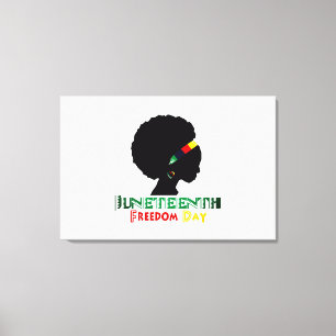 Juntetiende/Freedom Day Canvas Afdruk