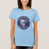 Juntos con Bernie T-Shirt (lichtblauw) (Voorkant)