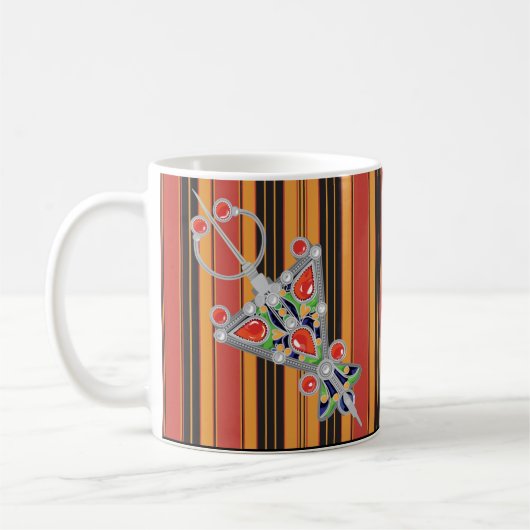 Juoux Kabyle Koffiemok (Links)