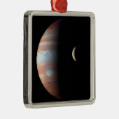 Jupiter 5th Planet met Cassini Solar System Metalen Ornament (Rechts)