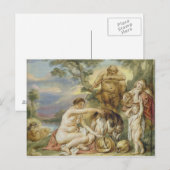 Jupiter als kind briefkaart (Voorkant / Achterkant)