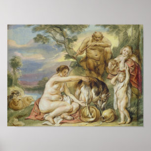 Jupiter als kind poster