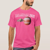 Jupiter And Saturn Conjunction Astronomy 2020 T-shirt (Voorkant)