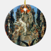 Jupiter and Semele, 1894-95 (olie op canvas) Keramisch Ornament (Achterkant)