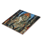 Jupiter and Semele, 1894-95 (olie op canvas) Tegeltje (Zijkant)