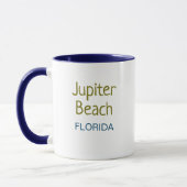Jupiter Beach Florida Coffee Mok (Links)