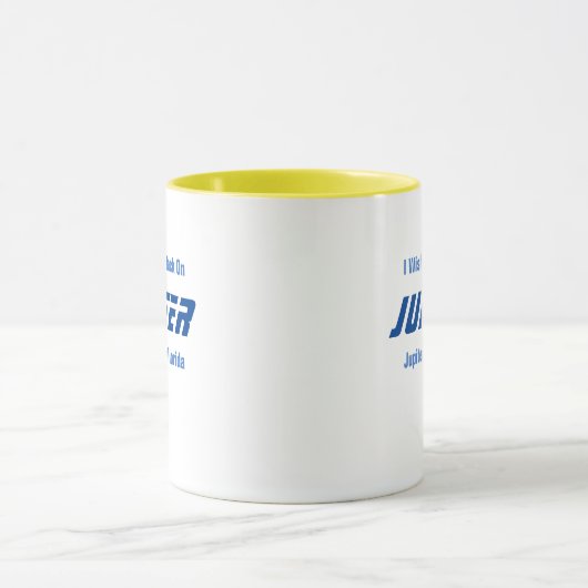 Jupiter Beach Florida Coffee Mok (Midden)