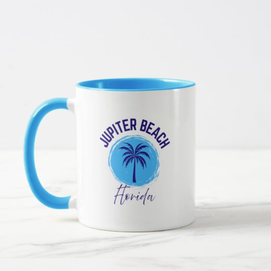 Jupiter Beach Florida koffiemok Mok (Links)