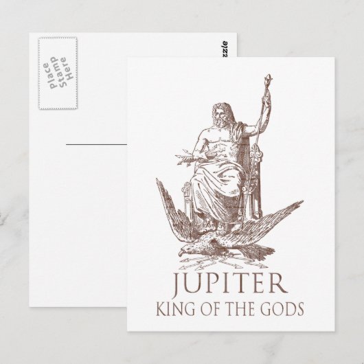 Jupiter Briefkaart (Voorkant / Achterkant)