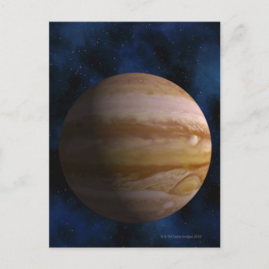 Jupiter Briefkaart (Voorkant)