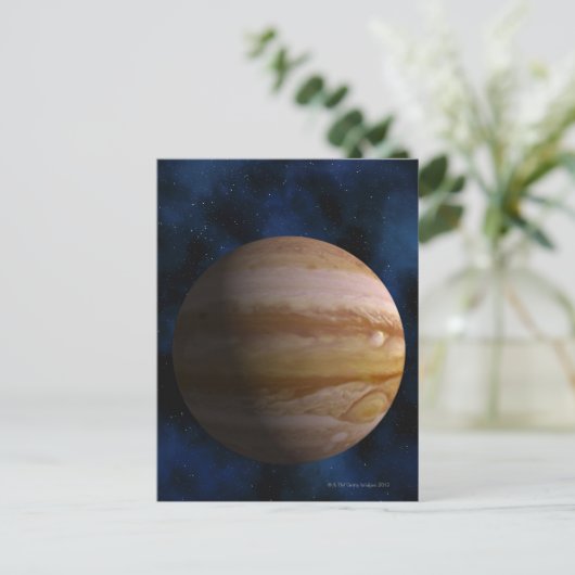 Jupiter Briefkaart (Staand voorkant)