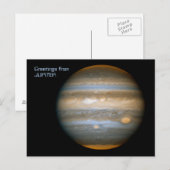 Jupiter Briefkaart (Voorkant / Achterkant)