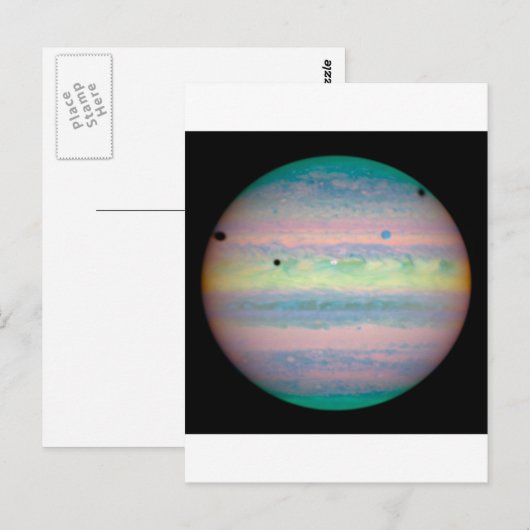 Jupiter Briefkaart (Voorkant / Achterkant)