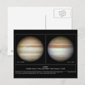 Jupiter Briefkaart 7 juni 2010 (Voorkant / Achterkant)