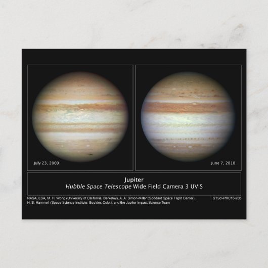 Jupiter Briefkaart 7 juni 2010 (Voorkant)