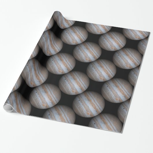 Jupiter Cadeaupapier (Uitgerold)