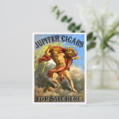 Jupiter Cigars 1868 Briefkaart (Staand voorkant)