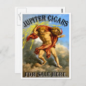 Jupiter Cigars 1868 Briefkaart (Voorkant / Achterkant)