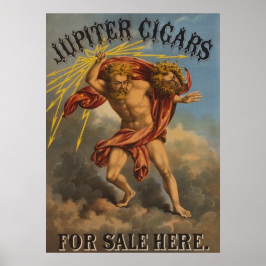 Jupiter Cigars Poster (Voorkant)