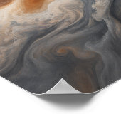 Jupiter Cloud Opera Kunstprint Poster (Hoek)
