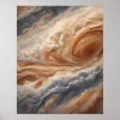 Jupiter Cloud Opera Kunstprint Poster (Voorkant)