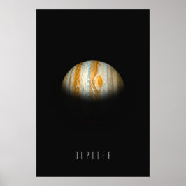 Jupiter - De gigantische gaskoning met de grote ro Poster