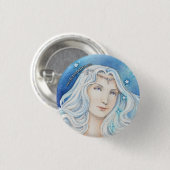 Jupiter Deo, godin van Wade Ronde Button 3,2 Cm (Voorkant /achterkant)