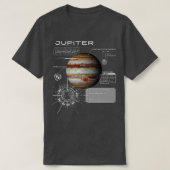 Jupiter-diagram T-shirt (Design voorkant)