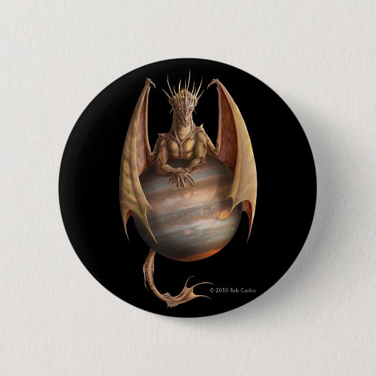 Jupiter Dragon Button (Voorkant)