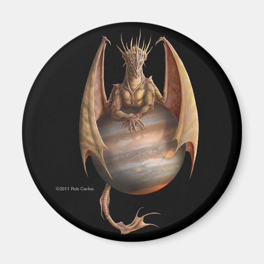 Jupiter Dragon Magnet (Voorkant)