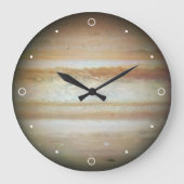 Jupiter Elegant Planet Zonnestelsel Boogschutter Grote Klok (Voorkant)