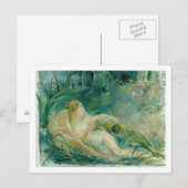 Jupiter en Callisto na een schilderij van Boucher Briefkaart (Voorkant / Achterkant)