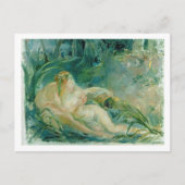 Jupiter en Callisto na een schilderij van Boucher Briefkaart (Voorkant)