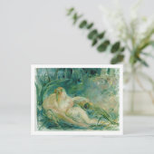 Jupiter en Callisto na een schilderij van Boucher Briefkaart (Staand voorkant)