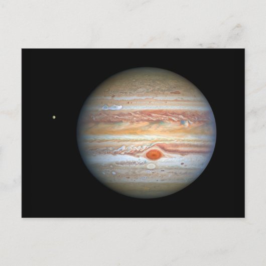 Jupiter en Europa Briefkaart (Voorkant)