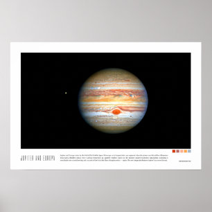 Jupiter en Europa Poster
