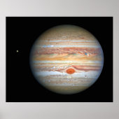 Jupiter en Europa Poster (Voorkant)